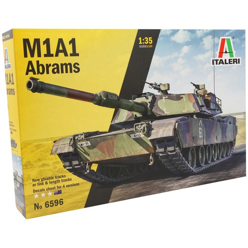 Italeri m1a1 abrams tank - italeri, 1/35