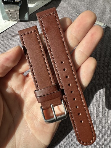 Leather watch strap nos - leather,