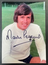 Martin Peters Signed Autograph