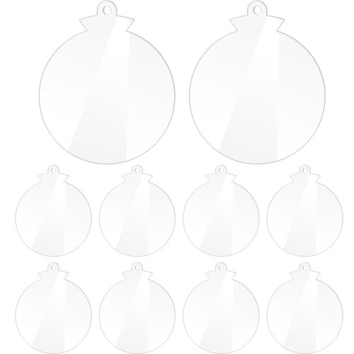 Transparent acrylic christmas - acrylic,
