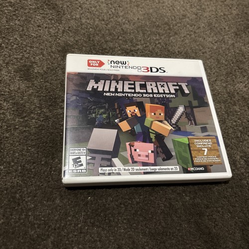 Minecraft for new nintendo - minecraft,