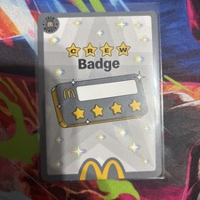 McDonald's Cards Crew Badge