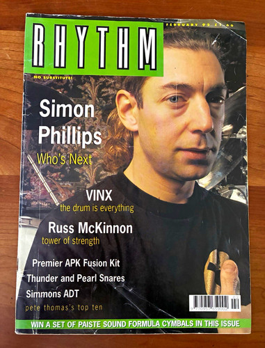 Rhythm magazine feb 1992 - rhythm,