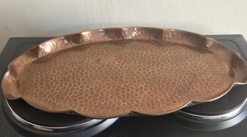 Antique arts crafts hammered - &,