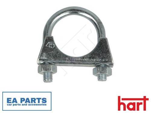 Clamping piece exhaust - piece,, system
