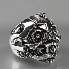 Silver ring stainless steel