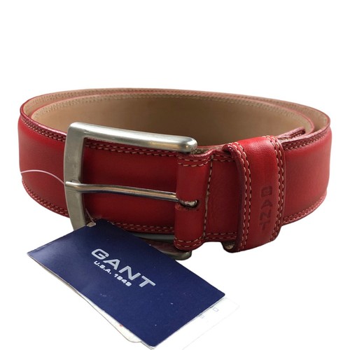 Gant leather men - men's, poppy