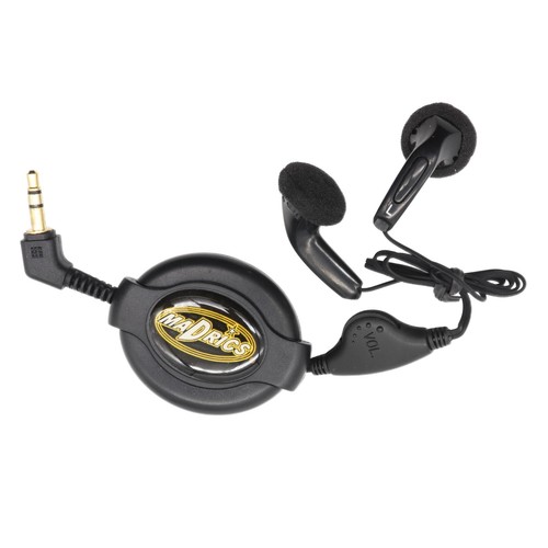 Retractable earbud headphones - earbud,