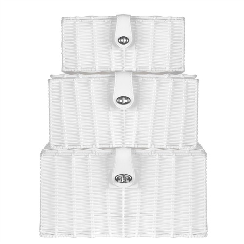 Storage baskets set lid - of,