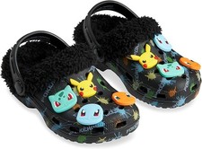 Pokemon Pikachu Clogs Borg Fur