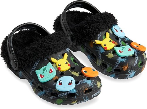 Pokemon pikachu clogs borg fur - pikachu,