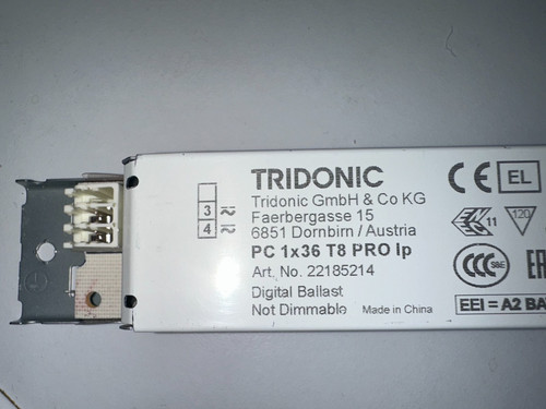 Tridonic 1x36 pro lp - pc,