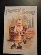 Picture Postcard-:Pear's Soap