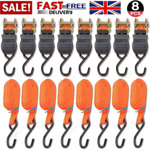 8pc ratchet tie down - 8pc,