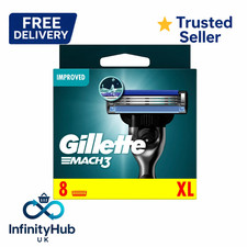 Gillette Mach3 Razor Blades 8