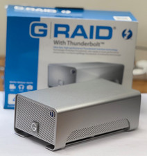 GTECH GRAID Thunderbolt 4TB HARD DRIVE working, little used, boxed