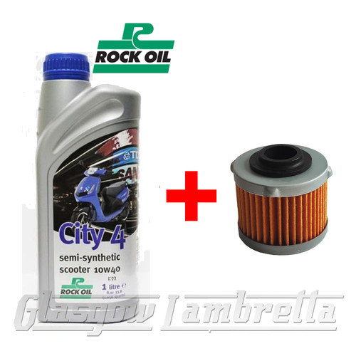 Scomadi 125 oil kit filter - oil,