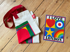 Tin-Plate Wall Sign, I Love