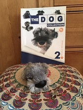 Eaglemoss Artlist Dog Collection Miniature Schnauzer Plush Toy & No. 2 Magazine