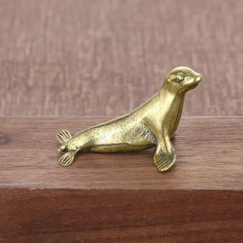 Solid brass seal ornaments - brass,
