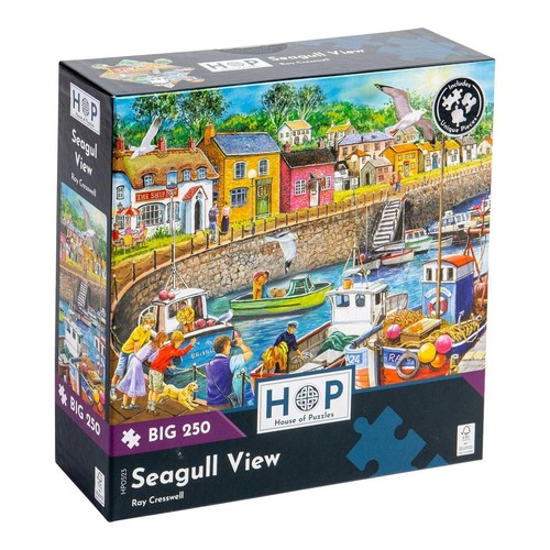 The house puzzles seagull - puzzles,