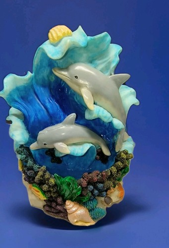 Dolphins fountain tabletop - dolphins,
