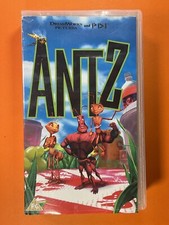 Antz VHS Tape DreamWorks Family Movie Animated 