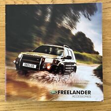 Land Rover Freelander Accessories Sales Brochure 2002
