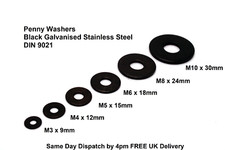 Penny Washers Stainless Steel