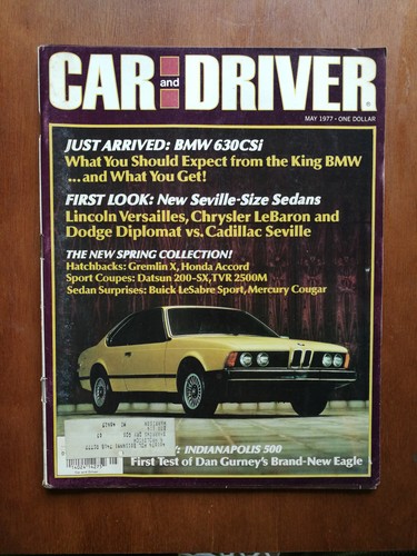Car driver may - &, 1977