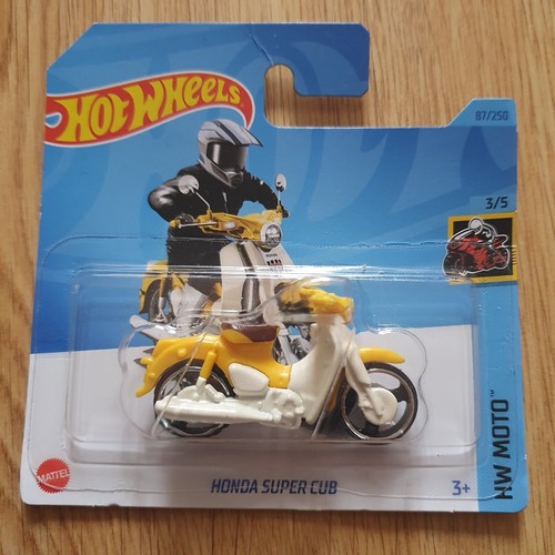 Hot wheels homda super cub - super, hw