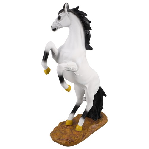 Realistic white resin standing - realistic,