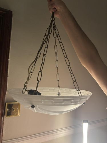 Ceiling light and chain