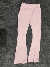 Girls Pink Ribbed Velour