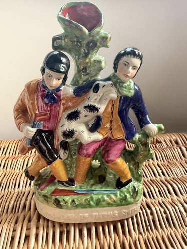 Vtg staffordshire style - staffordshire, murder