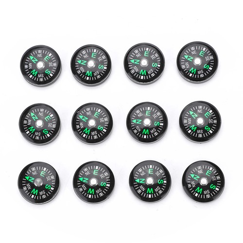 12pcs 20mm green plastic - 12pcs,