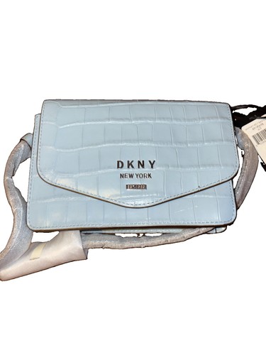 Nwt dkny blue leather - dkny,