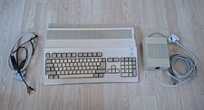 Vintage Commodore Amiga A500 Computer + PSU & Scart Cable FAULTY SPARES REPAIRS