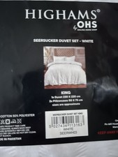 Seersucker King Size Duvet