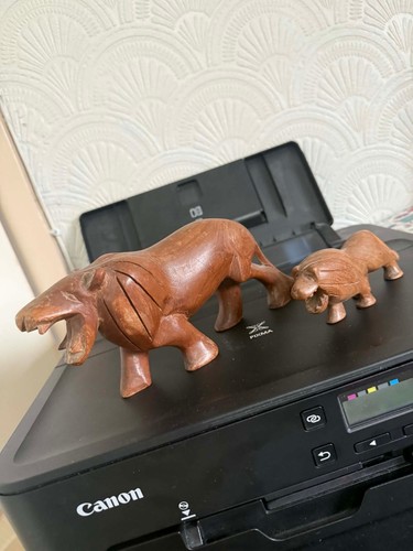 Wooden animals - wooden,