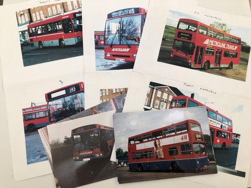 London bus photographs - london,