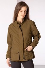 Rydale Danby Ladies Shooting Jacket Coat Women's Olive Green Size 16 XL BNWT