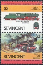 1925 DRG Class 44 2-10-0 (Deutsche Reichsbahn Germany) Train Stamps / LOCO 100