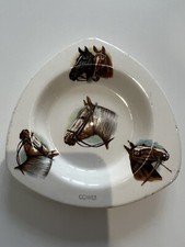 Liverpool Road Pottery LTD. Triangle Shaped Horse Ashtray/trinket Dish