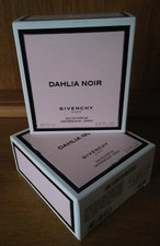 2 EMPTY Givenchy Dahlia Noir 75ml Eau De Toilette Spray Bottles & original boxes