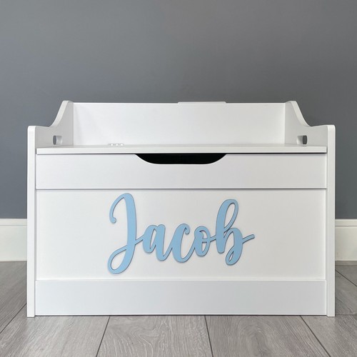 Wooden toy box name any - -,