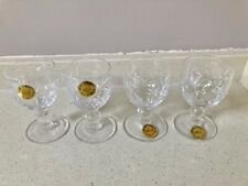 Set of four Webb Corbett Lead