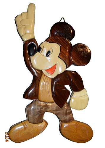 Vintage disney wooden hanging - vintage,,