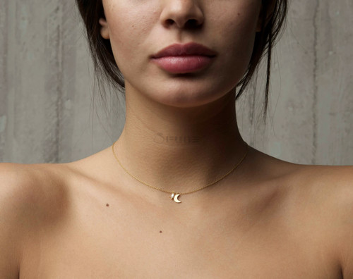 Simple boho silver gold - simple,
