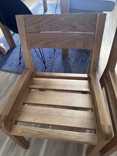 Simon Pengelly / Habitat Radius Solid Oak Dining Chairs